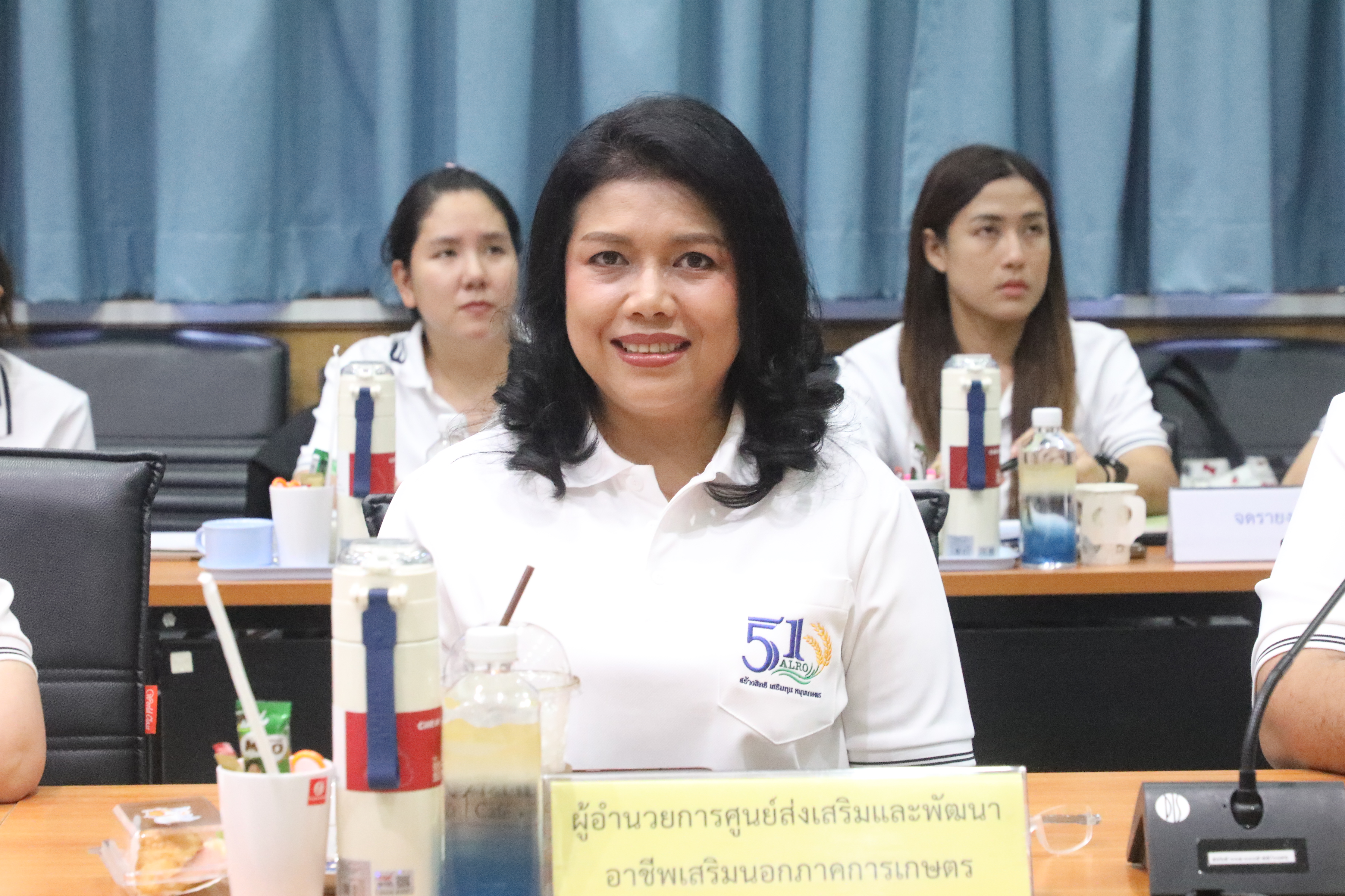 title - รองปลัด กษ. ประชุมสัญจร 5 หน่วยงานภายใต้การกำกับดูแล ณ ส.ป.ก. 